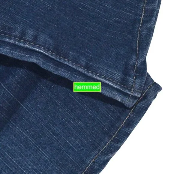 JNCO 85 Jeans Mens 40x30 Straight Crown Brand 30x28 Shorter Actual *Hemmed*